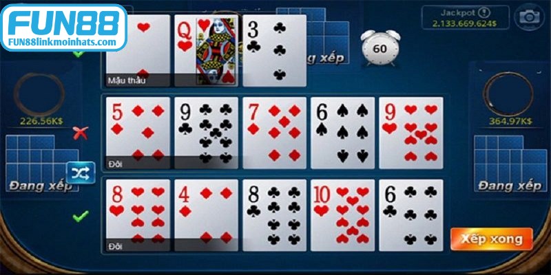 Cách chơi Mậu Binh dễ nắm bắt, sử dụng bộ bài Tây 52 dễ dàng