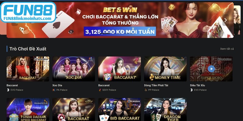 Đánh giá tổng quan về sân chơi trực tuyến FUN88